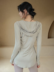 Quick-drying slimming yoga long sleeves