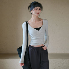 New Autumn Comfortable Pilates Training Fitness Long Sleeves