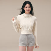 New Pilates fitness training long-sleeved loose casual jacket