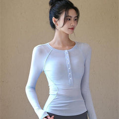 Fall wool sports comfortable slim long sleeves
