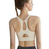 Front zip sports tank top