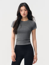 Tight high-stretch quick-drying short-sleeved T-shirt