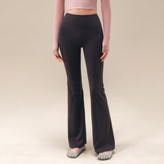 New professional running sports high-waisted fitness training flared pants