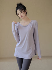 Quick-dry yoga long sleeve