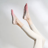 Gradient five-toe non-slip socks