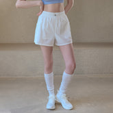 Loose, Lightweight, Breathable, Fake two-piece yoga exercise gym shorts