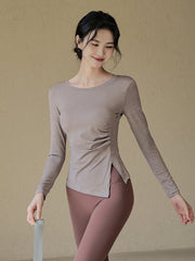 Slim slimming yoga long sleeves