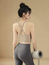 Cross back bra
