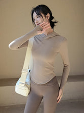 Hooded casual long sleeves