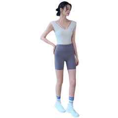 Sexy and comfortable, Slim and slim, Running sports short sleeves