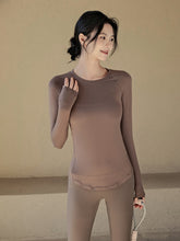 Warm slim fit long sleeves