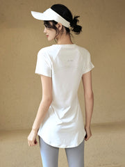Quick-drying slimming short sleeves
