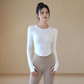 Slim Fit Barely-There Long-Sleeve T-Shirt
