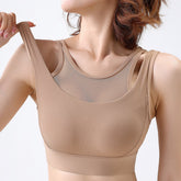 High-strength integrated bra pad beautiful back gathering bra
