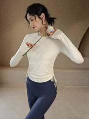 Tight slimming yoga long sleeves