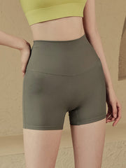 High-waisted peach butt three-point pants