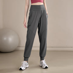 New loose leg straps slimming running yoga pants