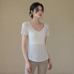 High-end lightweight and breathable sports T-shirt short sleeves