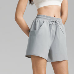 Anti-light fake two pieces of quick-drying shorts