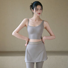 All-in-one new beautiful back and accessory breast running sports bra