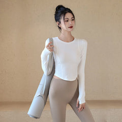 Slim Fit Barely-There Long-Sleeve T-Shirt