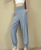 Loose quick-dry high waist pants