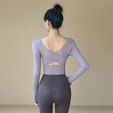 Mesh Back Fitness Top