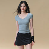 Summer thin breathable running sports T-shirt