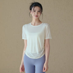 Lightweight, Breathable, Loose and slim short-sleeved cover-up