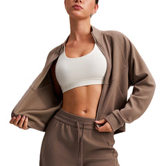 Slim and slim versatile sports fitness jacket