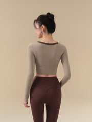 New contrasting sports long sleeves for autumn and winter