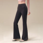 New professional running sports high-waisted fitness training flared pants