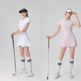 SLIM FIT POLO NECK GOLF SPORTS DRESS