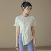 Twisted, Lightweight, Breathable short sleeves
