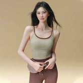 Shockproof yoga all-in-one kink beauty back fitness bra