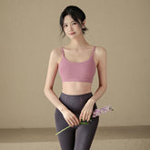 Thin strap sports bra