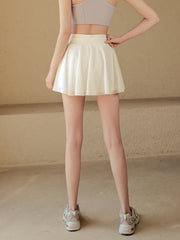 Anti-exposure pleated skirt
