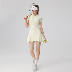 SLIM FIT POLO NECK GOLF SPORTS DRESS