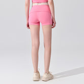 Lace panels, Slim fit, Slim design, High-waisted anti-light three-point pants