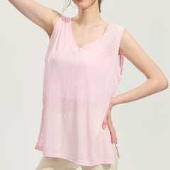 Summer cut-out beautiful back breathable yoga suit cover-up