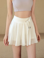 Anti-exposure pleated skirt