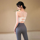 One-Piece Strap Vest Bra