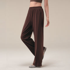 New casual loose straight slimming wide-leg pants