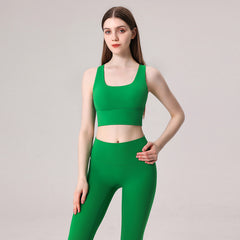 Crossed strap tight two-piece set