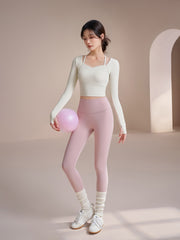 Sexy slimming and quick-drying sports long sleeves