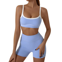 Summer nude tummy tuck bra shorts set