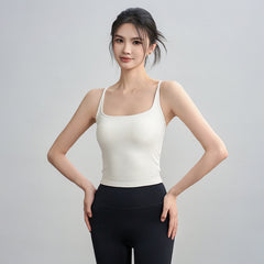 All-in-one shock-resistant gathered running sports fitness bra