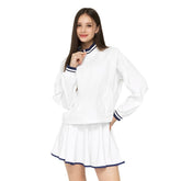 Collegiate comfortable silky sports tennis jacket
