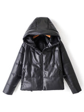 Puffer Hooded Long Sleeve Quilted Coat