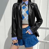 Single Button Long Sleeve Trench Coat